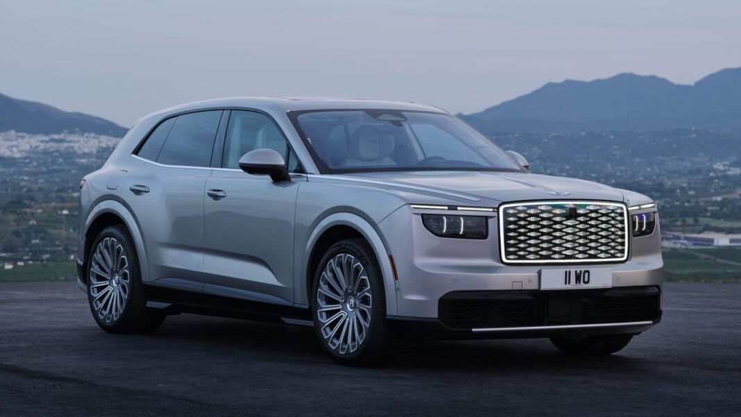 The Bentley Torcal, Bentley's first electric car.